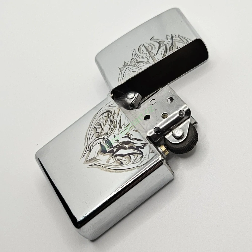 Originální benzínový zapalovač SilverDragon