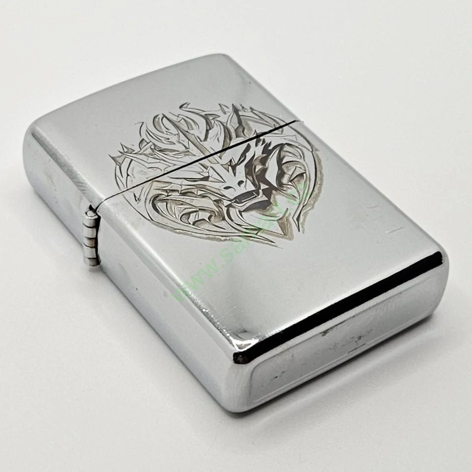 Originální benzínový zapalovač SilverDragon