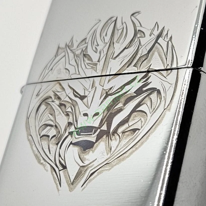 Originální benzínový zapalovač SilverDragon