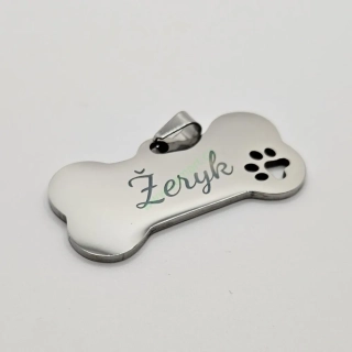 Psí známka s vlastním textem